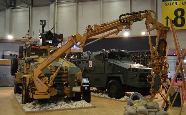 Kirpi II METI Turkish 4x4 Mine Detection and Disposal Vehicle (B)
